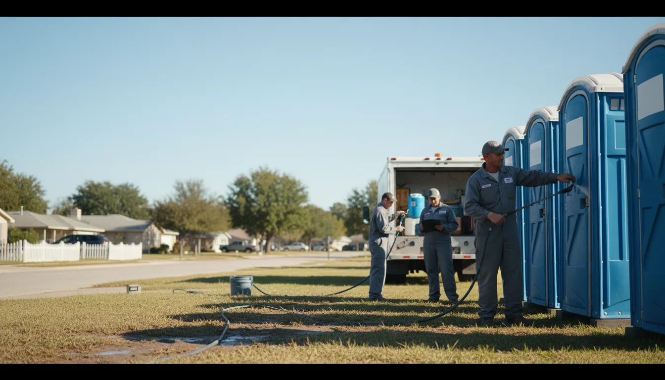 Long-Term Portable Toilet Rental in Pelzer, SC near me